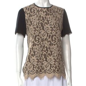 Jason Wu silk cotton lace blouse